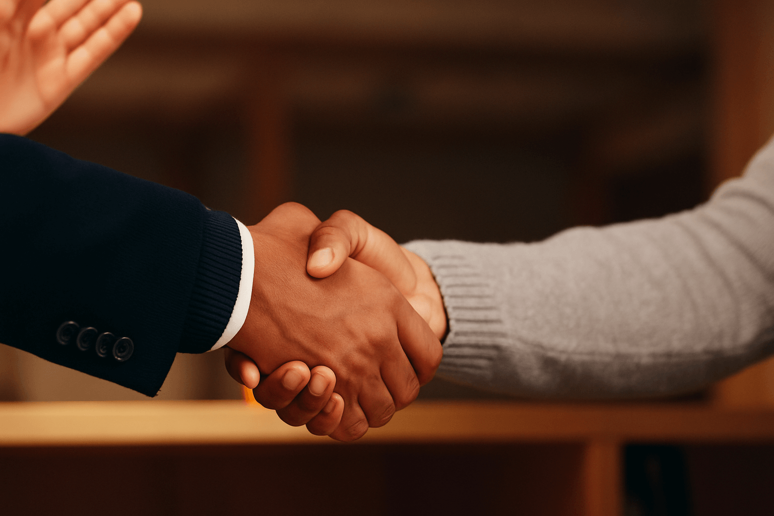 Hand shake